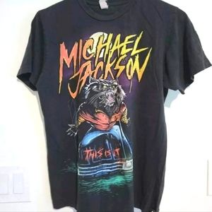 Vintage Michael Jackson thriller shirt